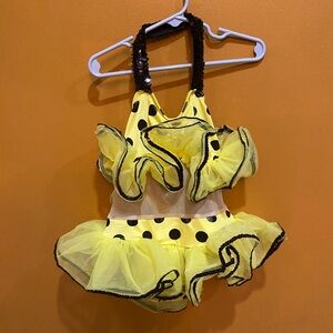 Girls dance costume